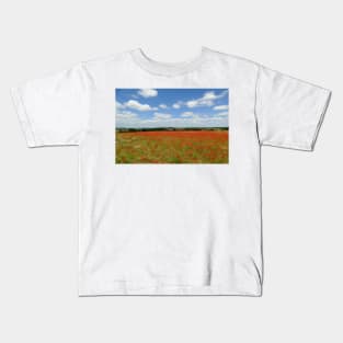 Poppy Field Kids T-Shirt